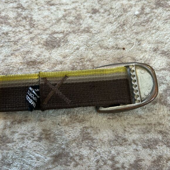 Men's Brown and Green Belt - Picture 2 of 4